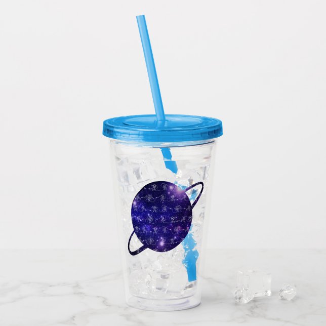 Astronaut Acrylic Tumbler (Front Ice)