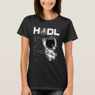 Astronaut Algorand Algo Coin Hodl To The Moon Cryp T-Shirt