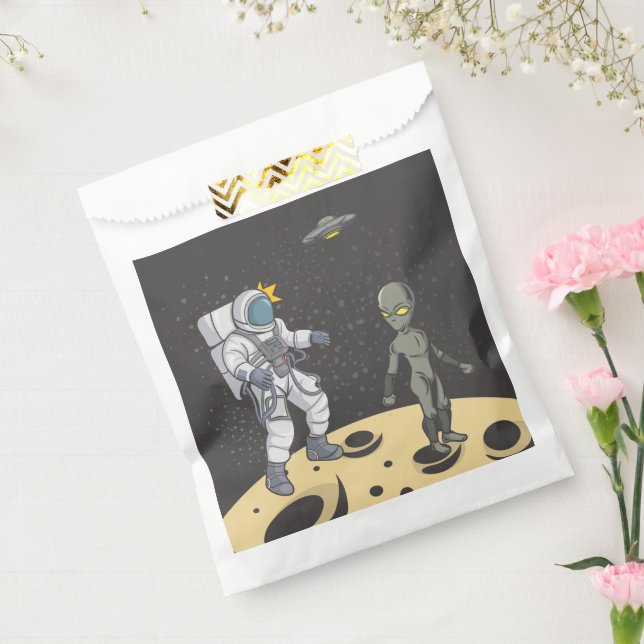 Astronaut and alien    favour bags (Sealed)