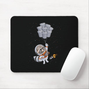 Astronaut animal funny Racoon Moon trash cans spa Mouse Mat