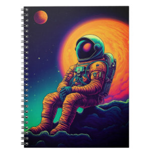 Astronaut Art Notebook