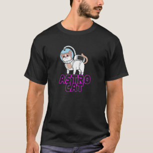 Astronaut Astro Cat T-Shirt