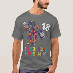 Astronaut Astronomy Solar System Outer Space Kids T-Shirt