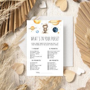  Astronaut Auter Space What's in Your Purse Game