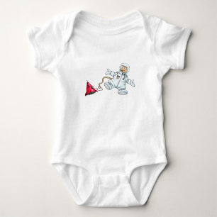 astronaut baby bodysuit