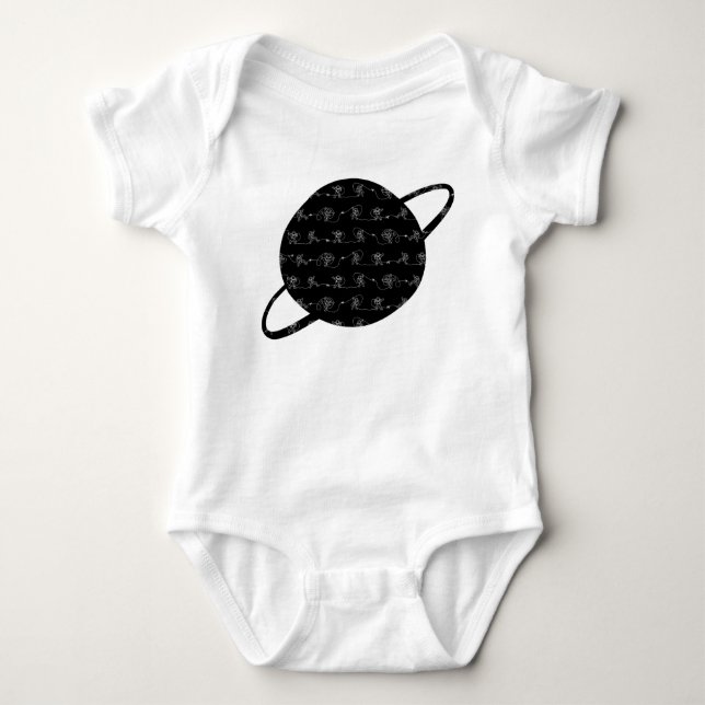 Astronaut Baby Bodysuit (Front)