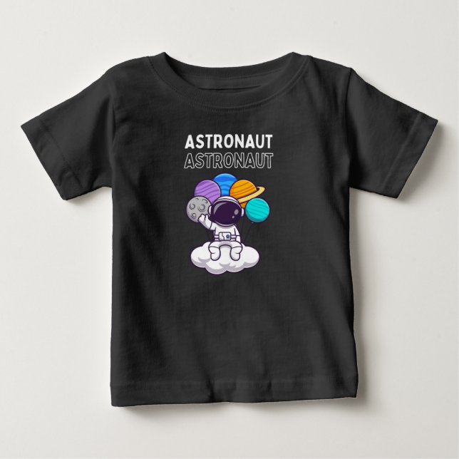 Astronaut  baby T-Shirt (Front)