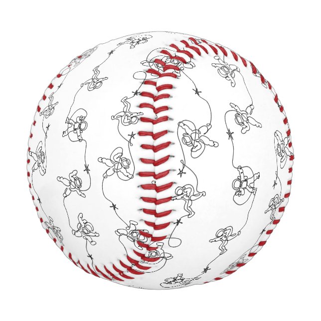 Astronaut Baseball (Angled)