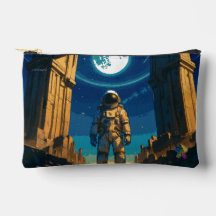 Astronaut Beneath the Celestial Gate