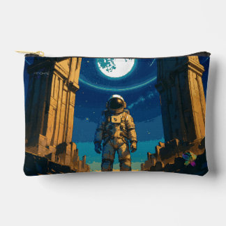 Astronaut Beneath the Celestial Gate Accessory Pouch