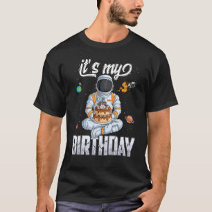Astronaut Birthday Astronomy Boy Girl Kids Adult O T-Shirt