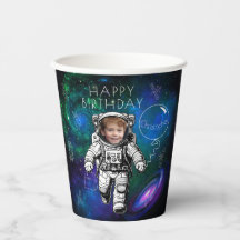 Astronaut Birthday Paper