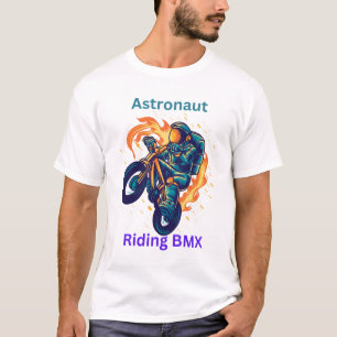 Astronaut BMX Rider T-Shirt