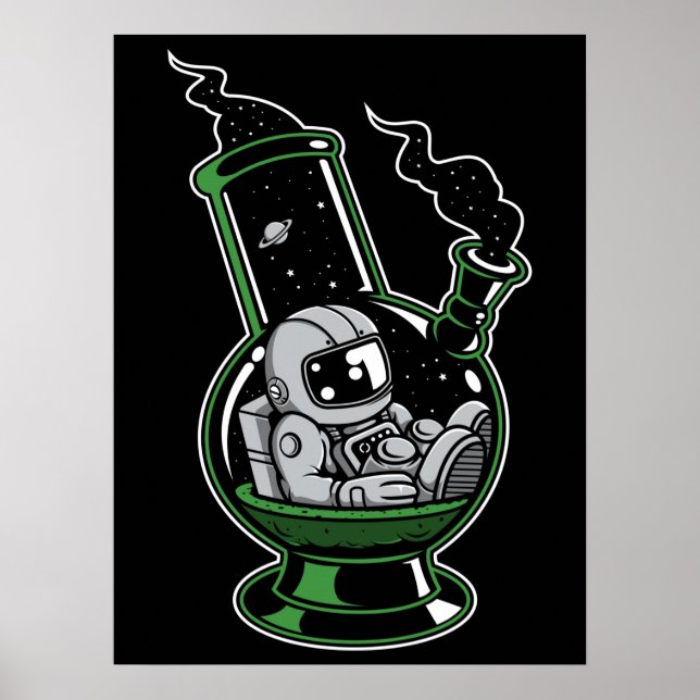 Astronaut Bong Poster (Front)
