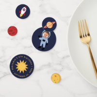 Astronaut Boy Photo Birthday Outer Space Planets