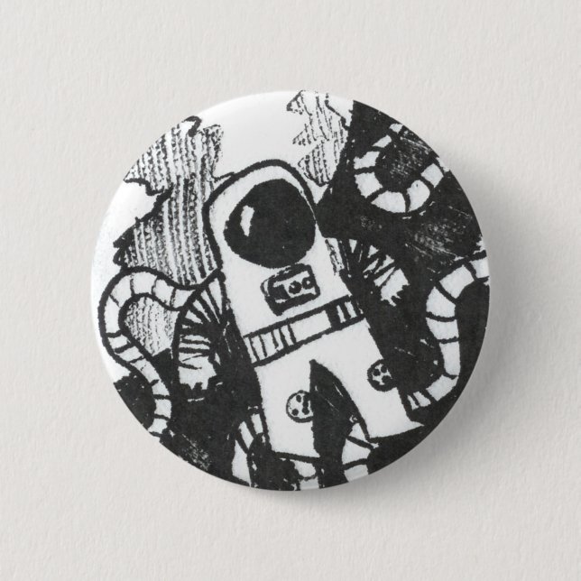 Astronaut Button (Front)
