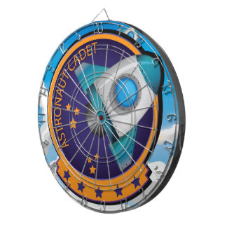 Astronaut Cadet Badge Dartboard