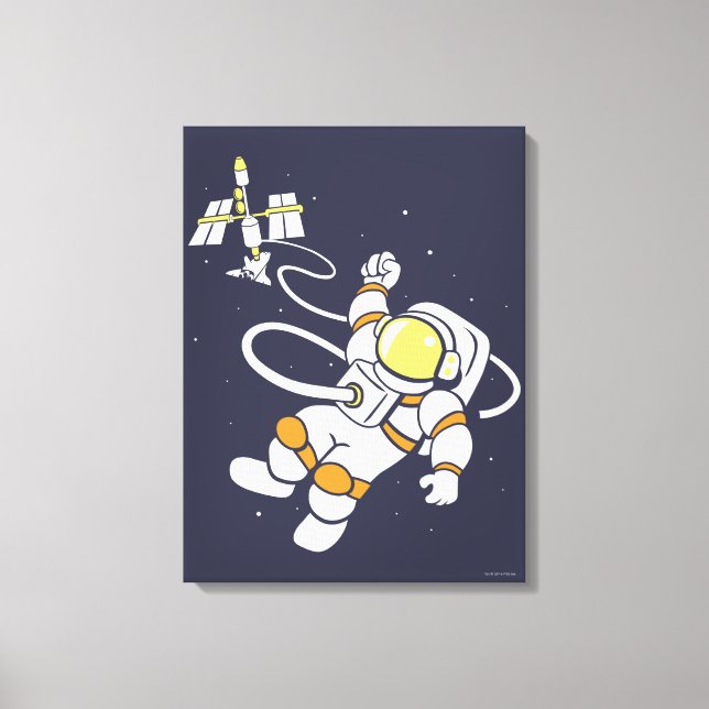 Astronaut Canvas Print (Front)