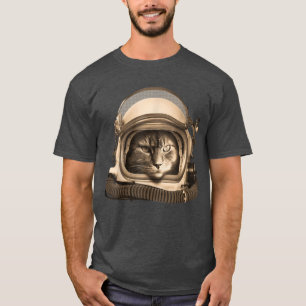 Astronaut Cat Astronomy Spaceman Kitty Space T-Shirt