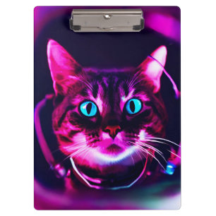astronaut cat clipboard