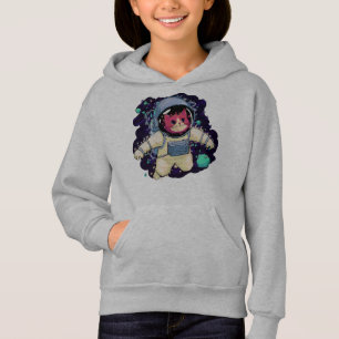 Astronaut Cat colourful