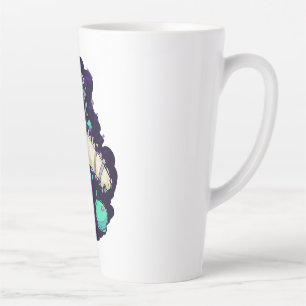 Astronaut Cat colourful Latte Mug