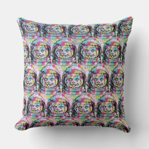 Astronaut Cat Cushion