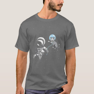 Astronaut Cat Lover Outer Cat Space Travel Cosmona T-Shirt