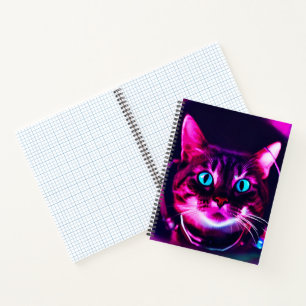 astronaut cat notebook