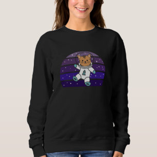 Astronaut Cat Planet Earth Mars Space Sweatshirt