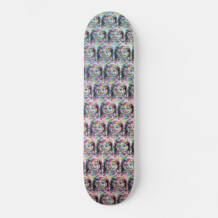 Astronaut Cat Skateboard