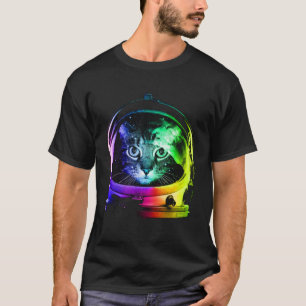 Astronaut cat space cat for men women kids T-Shirt