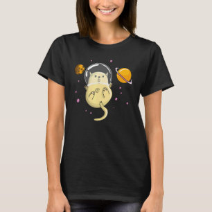 Astronaut cat space cat for men women kids T-Shirt
