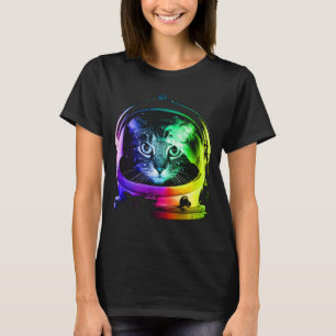 Astronaut cat space cat for men women kids T-Shirt