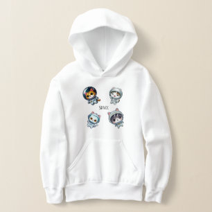 Astronaut Cats in Space With Friends