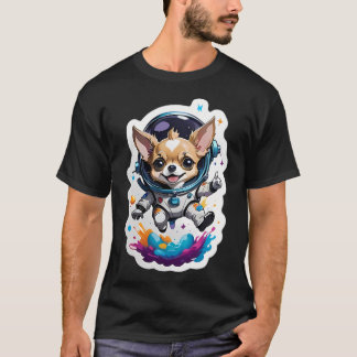 Astronaut Chihuahua T-Shirt