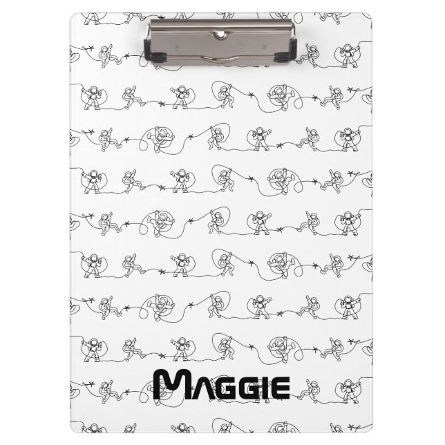 Astronaut Clipboard (Front)