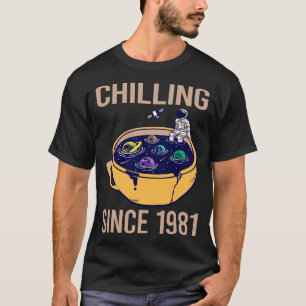 Astronaut Coffee - Awesome Since 1981 T-Shirt