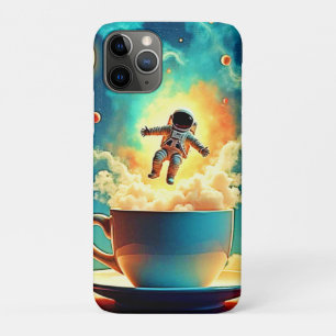 Astronaut Coffee Dream iPhone 11 Pro Case