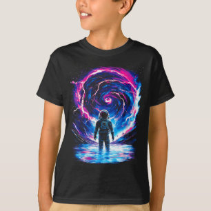Astronaut Cosmic Outer Space Galaxy Science T-Shirt