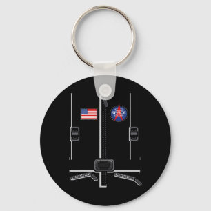 Astronaut Costume for Kids Men Women Space Suit Key Ring