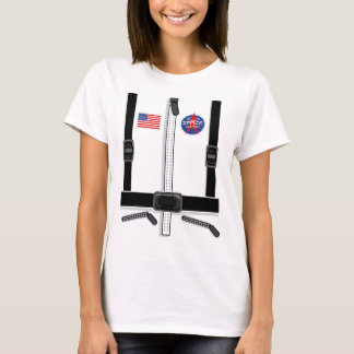 Astronaut Costume For Kids Men Women Space Suit T-Shirt