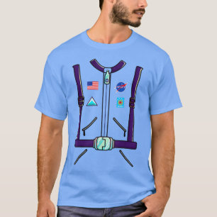 Astronaut Costume Space Suit Adult Men Women Kids T-Shirt