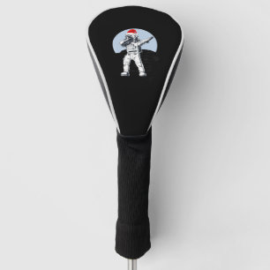 Astronaut Dab On The Moon Space Christmas Graphic Golf Head Cover