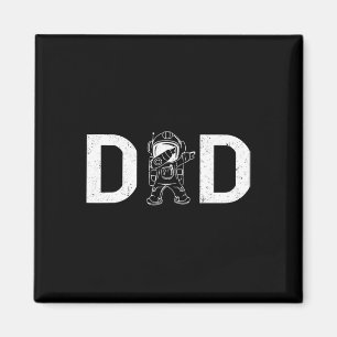 Astronaut Daddy Dad Outer Space Planet Fathers Day Magnet