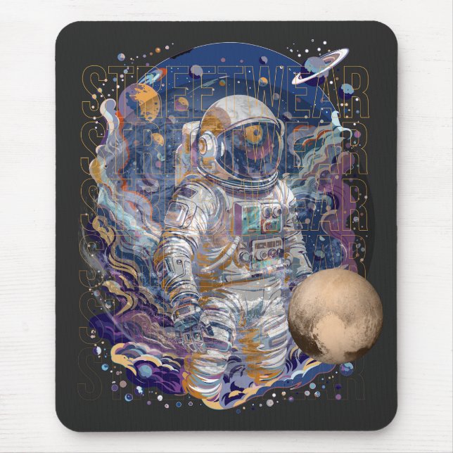 Astronaut design mouse mat (Front)