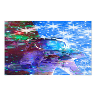 Astronaut Dimensions Photo Print