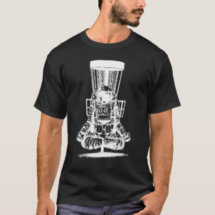 Astronaut Disc Golf yoga Basket T-Shirt