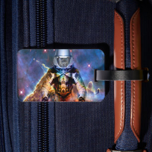 Astronaut Disintegration Luggage Tag