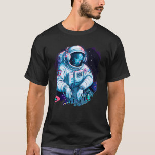Astronaut DJ Record Techno Music Cool Astronauts S T-Shirt